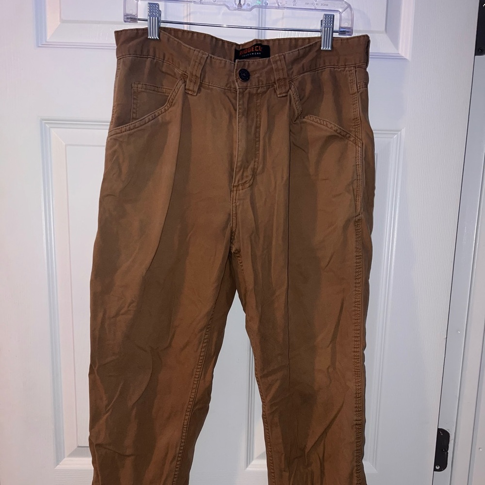 Ridgecut Toughwear Carpenter Pants Mens 34x30 Flex Outdoor Workwear Khakis Work